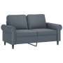 Two-piece dark gray velvet sofa set with cushions by , Sofas - Ref: Foro24-3202211, Price: 511,72 €, Discount: %