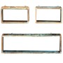 Set of 3 wall cube shelves made of solid recycled wood by , Shelves and shelves - Ref: Foro24-285845, Price: 68,47 €, Discoun...