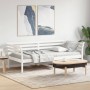 Schlafsofa aus massivem weißem Kiefernholz, 90 x 200 cm von , Betten und Lattenroste - Ref: Foro24-842871, Preis: 126,88 €, R...