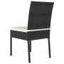 Garden dining chairs 2 units black synthetic rattan by , Garden chairs - Ref: Foro24-317166, Price: 98,83 €, Discount: %