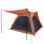 Tienda campaña 4 pers impermeable apertura rápida gris naranja de , Tiendas de campaña - Ref: Foro24-94358, Precio: 104,34 €,...