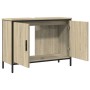 Bathroom vanity cabinet in Sonoma oak engineered wood, 80x30x60 cm. by , Dressing tables - Ref: Foro24-842452, Price: 67,02 €...