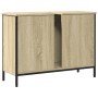 Bathroom vanity cabinet in Sonoma oak engineered wood, 80x30x60 cm. by , Dressing tables - Ref: Foro24-842452, Price: 67,02 €...