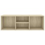 Oak plywood shoe bench 105x35x35 cm by , Shoe racks and shoe organizers - Ref: Foro24-804466, Price: 50,99 €, Discount: %