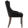 Dining chairs 6 units black fabric by , dining chairs - Ref: Foro24-3058304, Price: 941,23 €, Discount: %