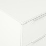 Glossy white engineered wood sideboard 60x35x80 cm by vidaXL, Drawers - Ref: Foro24-283712, Price: 112,81 €, Discount: %