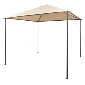 Beige steel gazebo tent 3x3 m by , Tents and gazebos - Ref: Foro24-43172, Price: 128,99 €, Discount: %