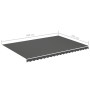 Replacement fabric for anthracite gray awning 5x3.5 m by , Awnings - Ref: Foro24-311952, Price: 80,44 €, Discount: %