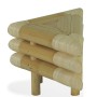 Mesitas de noche de bambú natural 2 unidades 60x60x40 cm de vidaXL, Mesitas de noche - Ref: Foro24-244606, Precio: 178,79 €, ...