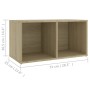 Muebles de salón 3 piezas madera de ingeniería roble Sonoma de , Muebles TV - Ref: Foro24-3080081, Precio: 93,53 €, Descuento: %