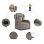 Sillón reclinable de masaje elevable tela gris taupé de , Sillones - Ref: Foro24-3204502, Precio: 304,19 €, Descuento: %