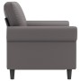 Graues 2-Sitzer-Sofa aus Kunstleder, 120 cm von , Sofas - Ref: Foro24-359501, Preis: 235,99 €, Rabatt: %