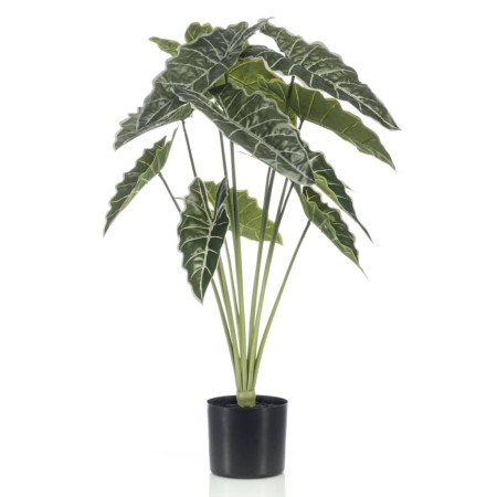 Artificial Emerald Alocasia with pot 80 cm by Emerald, artificial flora - Ref: Foro24-431035, Price: 65,61 €, Discount: %