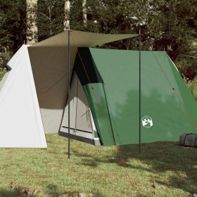 Green Waterproof 3 Person Camping Tent by , tents - Ref: Foro24-94365, Price: 92,47 €, Discount: %