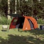 Camping tent with tunnel 4 people waterproof gray orange by , tents - Ref: Foro24-94399, Price: 151,27 €, Discount: %