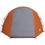 Camping tent with tunnel 4 people waterproof gray orange by , tents - Ref: Foro24-94399, Price: 151,27 €, Discount: %