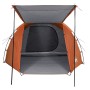 Camping tent with tunnel 4 people waterproof gray orange by , tents - Ref: Foro24-94399, Price: 151,27 €, Discount: %