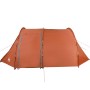 Camping tent with tunnel 4 people waterproof gray orange by , tents - Ref: Foro24-94399, Price: 151,27 €, Discount: %