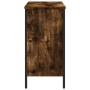 Engineered wood bathroom sink cabinet smoked oak 80x30x60 cm by , Dressing tables - Ref: Foro24-842453, Price: 66,45 €, Disco...