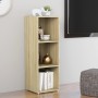 Sonoma oak plywood TV cabinet 107x35x37 cm by , TV Furniture - Ref: Foro24-805537, Price: 45,63 €, Discount: %