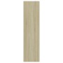 3-tier white oak plywood shelf 40x30x114cm by , Bookcases and shelves - Ref: Foro24-800941, Price: 67,28 €, Discount: %