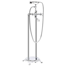 Grifo para bañera de pie acero inoxidable plateado 99,5 cm de vidaXL, Grifos de bañera - Ref: Foro24-145093, Precio: 284,99 €...