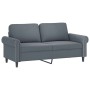 Sofá de 2 plazas de terciopelo gris oscuro 140 cm de , Sofás - Ref: Foro24-359530, Precio: 261,87 €, Descuento: %