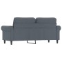 Sofá de 2 plazas de terciopelo gris oscuro 140 cm de , Sofás - Ref: Foro24-359530, Precio: 261,87 €, Descuento: %