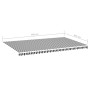 Replacement fabric for anthracite gray and white awning 6x3.5 m by , Awnings - Ref: Foro24-311994, Price: 92,52 €, Discount: %