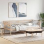 Solid pine wood sofa bed 100x200 cm by , Beds and slatted bases - Ref: Foro24-842874, Price: 108,99 €, Discount: %