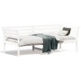 Solid white pine wood sofa bed 75x190 cm by , Beds and slatted bases - Ref: Foro24-842883, Price: 108,21 €, Discount: %