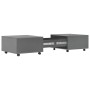 Mesa de centro gris brillo 120x60x35 cm de vidaXL, Mesas de centro - Ref: Foro24-283729, Precio: 123,99 €, Descuento: %