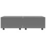 Mesa de centro gris brillo 120x60x35 cm de vidaXL, Mesas de centro - Ref: Foro24-283729, Precio: 123,99 €, Descuento: %