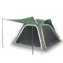 Waterproof 4-person camping tent quick opening green by , tents - Ref: Foro24-94356, Price: 104,24 €, Discount: %