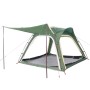 Waterproof 4-person camping tent quick opening green by , tents - Ref: Foro24-94356, Price: 104,24 €, Discount: %