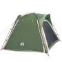 Waterproof 4-person camping tent quick opening green by , tents - Ref: Foro24-94356, Price: 104,24 €, Discount: %