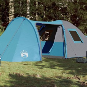 Igloo family tent 6 people waterproof blue by , tents - Ref: Foro24-94354, Price: 139,99 €, Discount: %