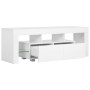 TV stand with bright white LED lights 130x35x45 cm by vidaXL, TV Furniture - Ref: Foro24-283734, Price: 143,99 €, Discount: %