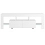 TV stand with bright white LED lights 130x35x45 cm by vidaXL, TV Furniture - Ref: Foro24-283734, Price: 143,99 €, Discount: %