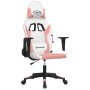 Gaming-Stuhl aus weißem und rosafarbenem Kunstleder von , Gaming-Stühle - Ref: Foro24-3143696, Preis: 126,99 €, Rabatt: %