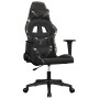 Gaming chair in black synthetic leather and camouflage. by , Gaming chairs - Ref: Foro24-3143675, Price: 125,07 €, Discount: %