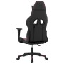 Silla gaming cuero sintético negro y rojo vino tinto de , Sillones para videojuegos - Ref: Foro24-3143694, Precio: 126,36 €, ...