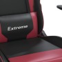 Gaming chair in black synthetic leather with burgundy red accents. by , Gaming chairs - Ref: Foro24-3143694, Price: 126,36 €,...