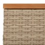 Cover for PE rattan acacia beige umbrella base 70x70x25 cm by , Parasol accessories - Ref: Foro24-365954, Price: 84,99 €, Dis...