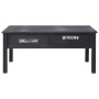 Black wooden coffee table 100x50x45 cm by vidaXL, Coffee table - Ref: Foro24-284141, Price: 147,75 €, Discount: %