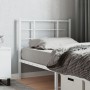 Cabecero de metal blanco 90 cm de , Cabeceros y pies de cama - Ref: Foro24-355638, Precio: 23,98 €, Descuento: %