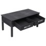 Black wooden coffee table 100x50x45 cm by vidaXL, Coffee table - Ref: Foro24-284141, Price: 147,75 €, Discount: %