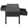 Black wooden coffee table 100x50x45 cm by vidaXL, Coffee table - Ref: Foro24-284141, Price: 147,75 €, Discount: %