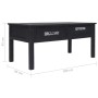 Black wooden coffee table 100x50x45 cm by vidaXL, Coffee table - Ref: Foro24-284141, Price: 147,75 €, Discount: %