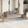 Garden sofa set with 5-piece synthetic rattan beige cushions by , Garden sets - Ref: Foro24-3258251, Price: 347,73 €, Discoun...